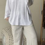 شومیز سفید nills کد_698
