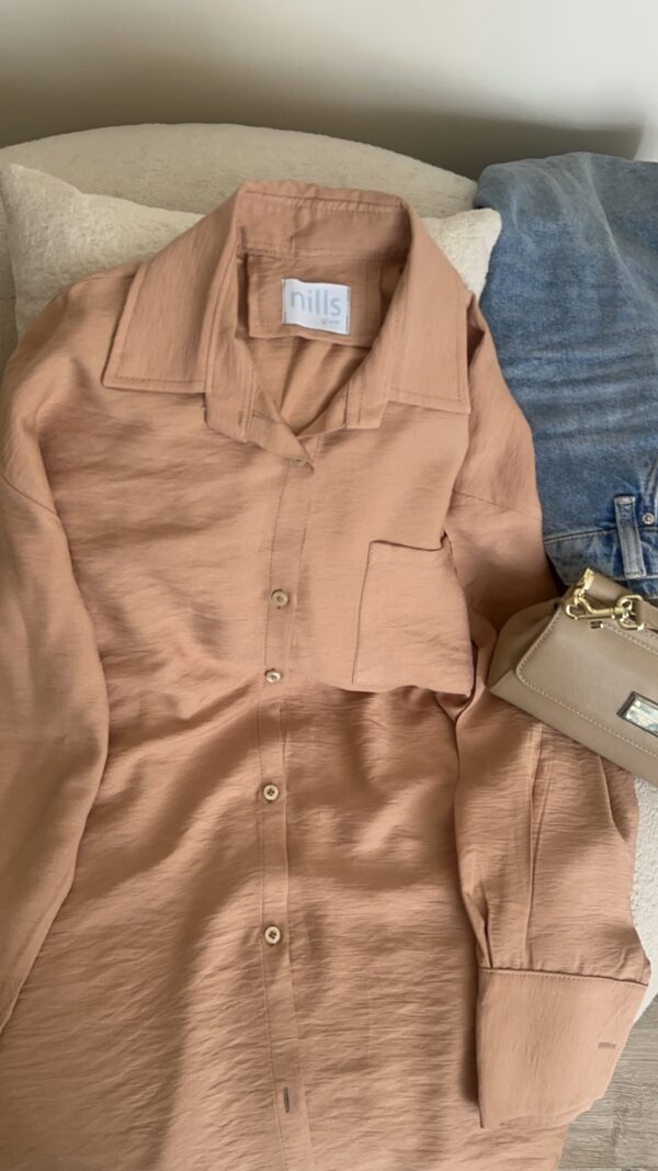 شومیز کرم dusty کد_763 - Image 2