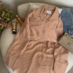 شومیز کرم dusty کد_763