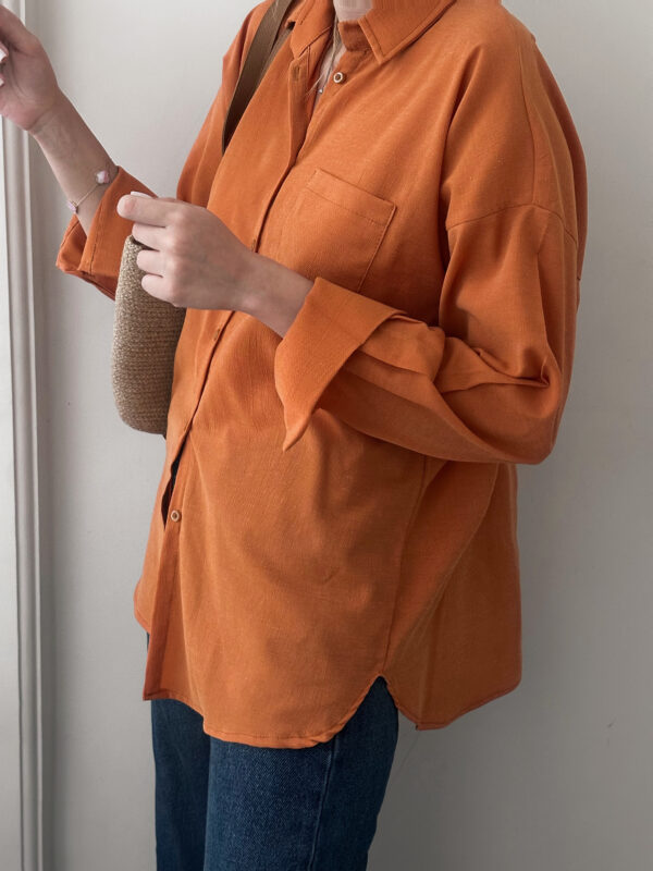 شومیز خنک orange کد_762