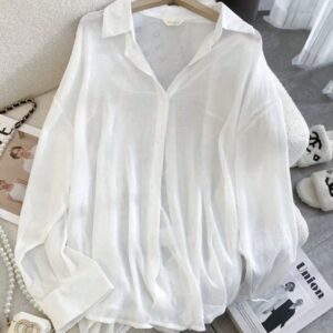 شومیز سفید خنک کد_784