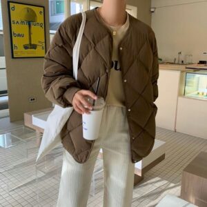 کاپشن قهوه ای کد_900