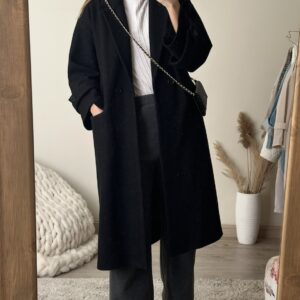 پالتو مشکی بلند _933