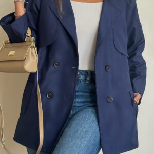 بارانی کوتاه lacivert کد_1021