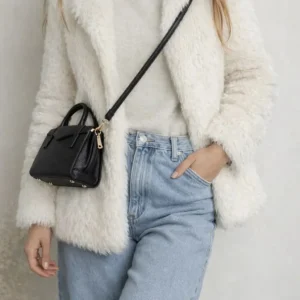 پالتو خز سفید کد_1071