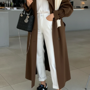 بارانی قهوه ای chic کد_1076