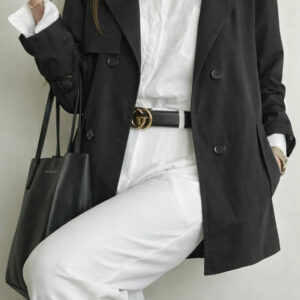 کت بهاری rain مشکی کد_1080