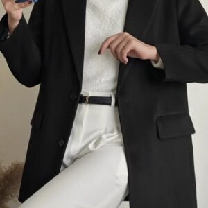 کت مخمل مشکی کد_1089