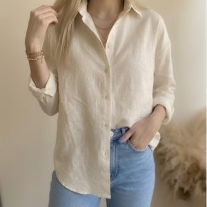 شومیز کرم nills کد_11084