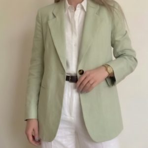 کت لینن nills سبز کد_2050