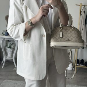 کت لینن white کد_2057
