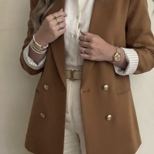 کت کرپ دارچین کد_2069